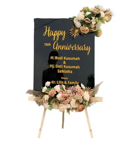 Papan Bunga Akrilik Cisarap